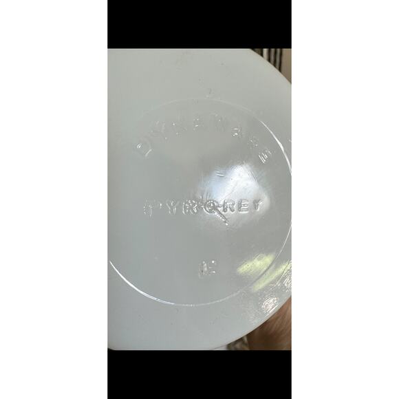 Dynaware Pyr-O-Rey Vintage Milk Glass Brown Daisy Casserole Bowl Dish Set of 4 - Picture 5 of 15